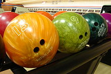 Unerlaubter Bowlingball